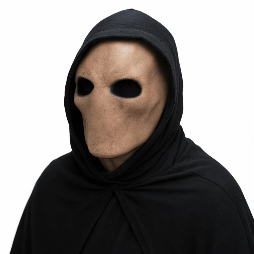 Latex Alien Mask Realistic - Topeng Pria Tanpa Wajah yang Realistis