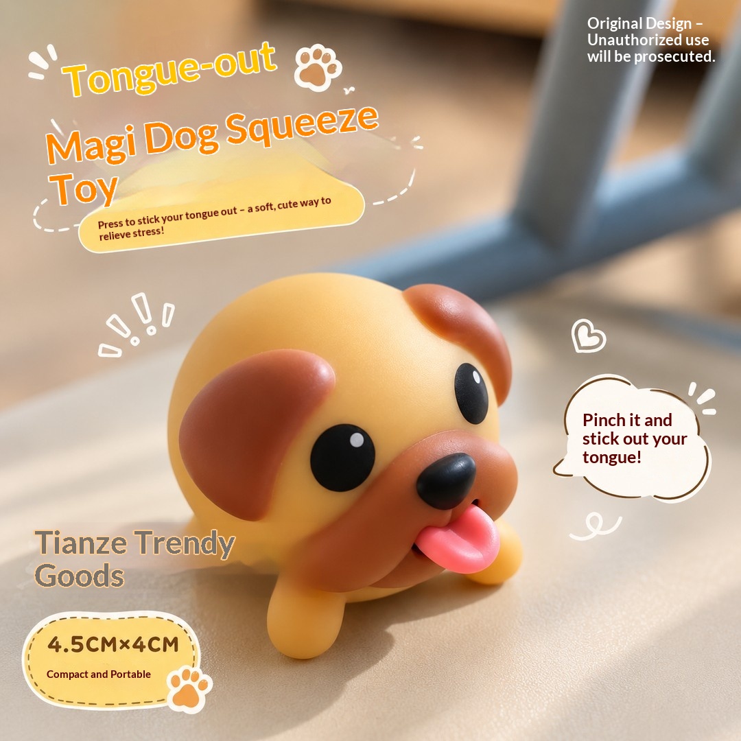 Mainan Squishy Anjing Lucu den - Prank Toys ulasan dan harga