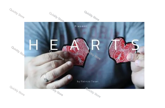 Hearts by Patricio Teran Trik  - Magic Tricks ulasan dan harga