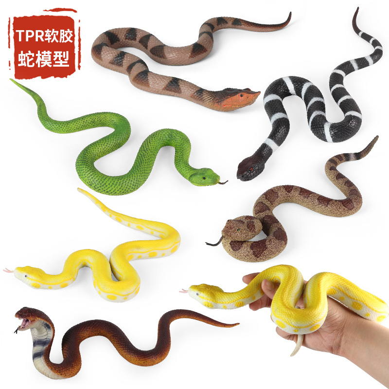 Simulasi hewan karet lembut ul - Prank Toys ulasan dan harga