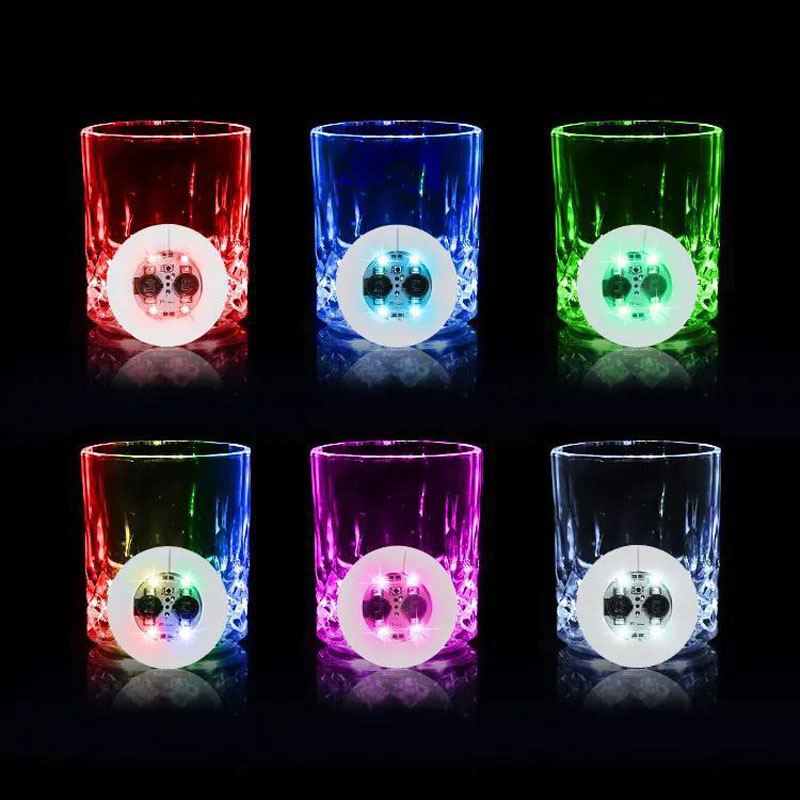 Stiker Tatakan Gelas LED Alat  - Glow In The Dark Party Glasses ulasan dan harga