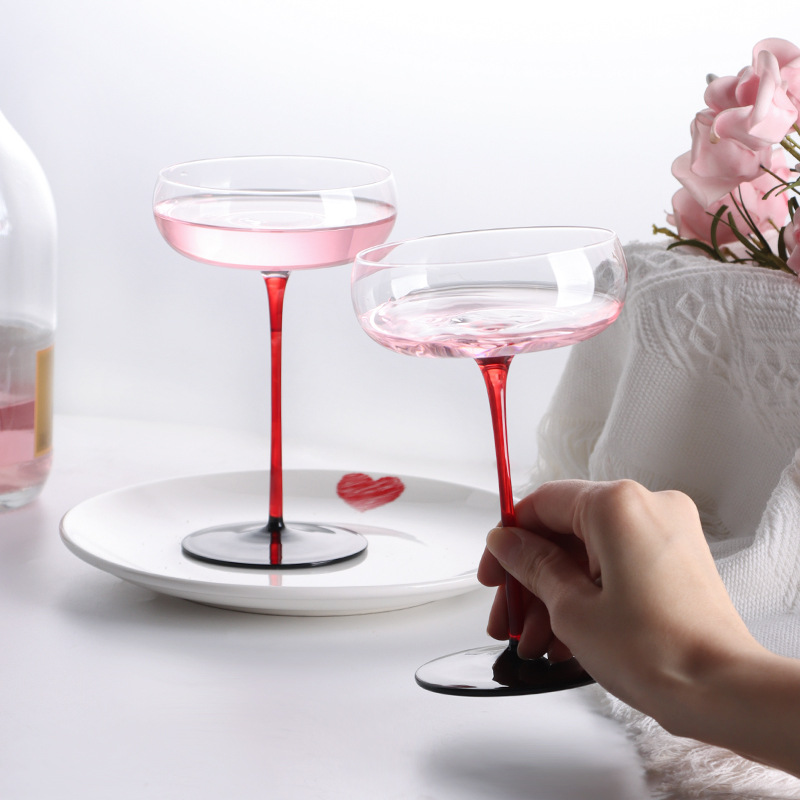 2/1 Buah 220Ml Kristal Merah H - Glow In The Dark Party Glasses ulasan dan harga