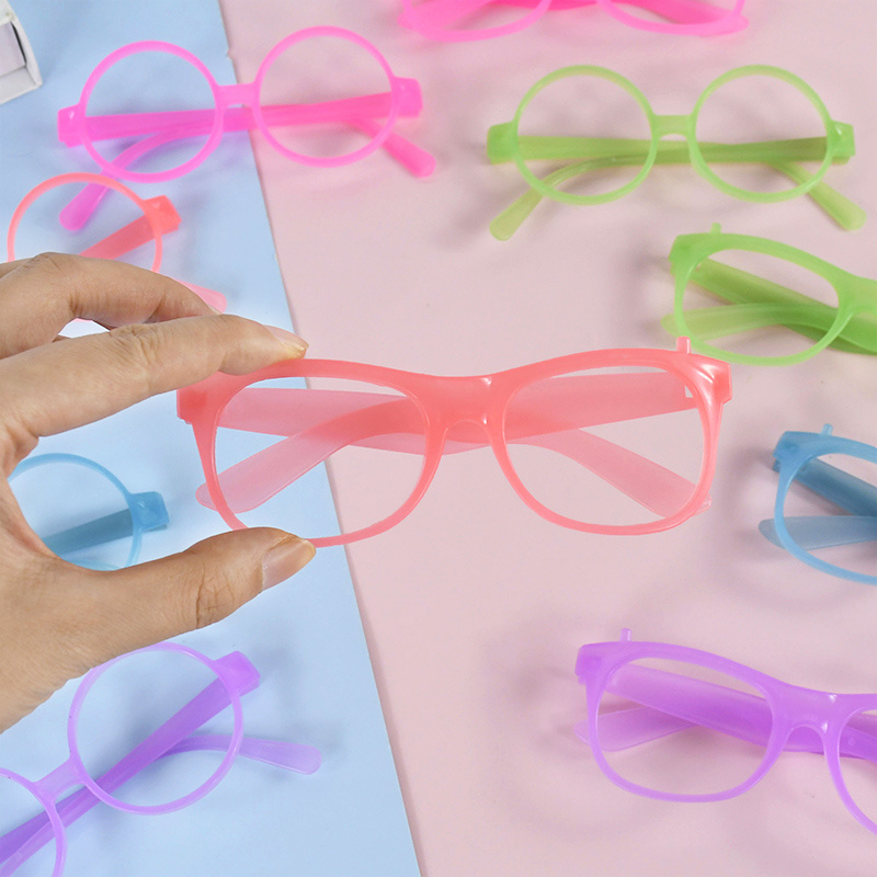 1 Buah Kacamata Neon Menyala D - Glow In The Dark Party Glasses ulasan dan harga
