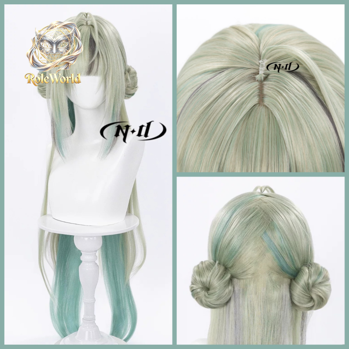 Wig Cosplay Si Arknights Endfi - Anime Cosplay Wig Heat Resistant ulasan dan harga